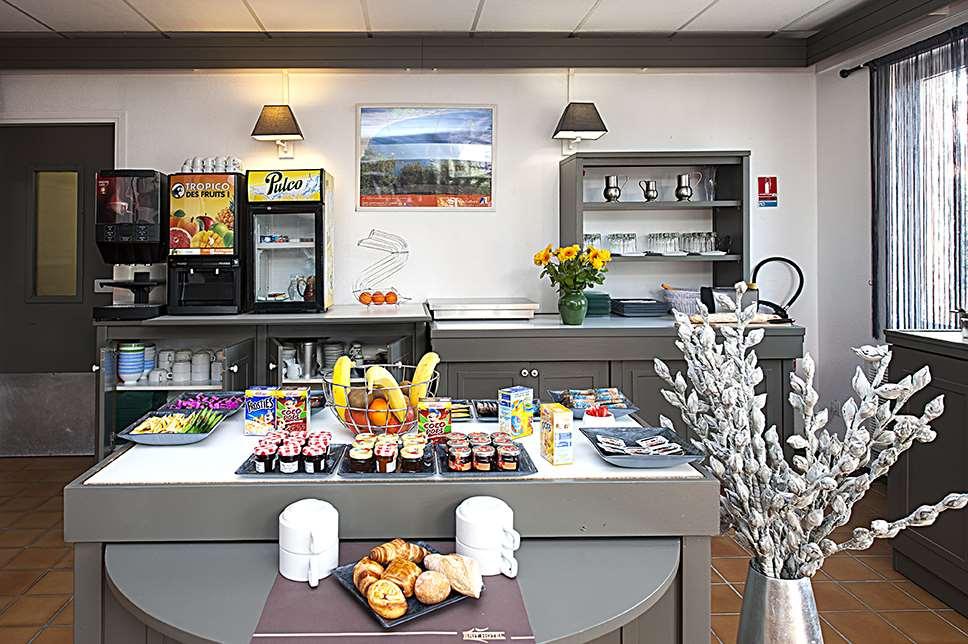 Brit Hotel Bosquet Carcassonne Cite Étterem fotó