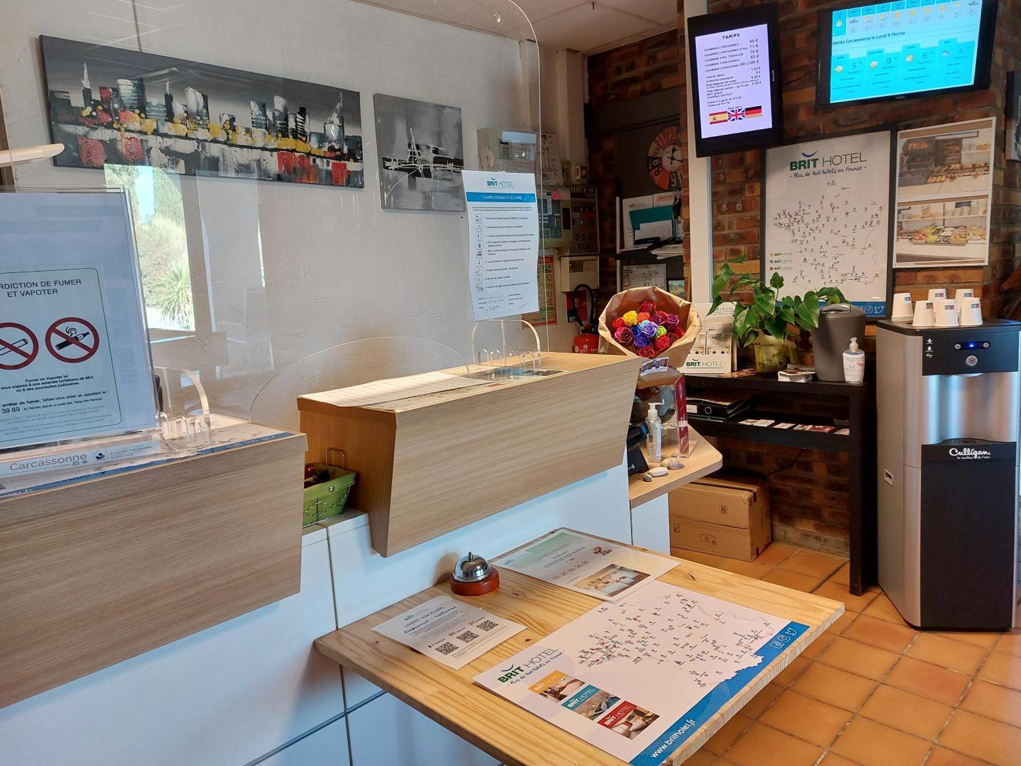 Brit Hotel Bosquet Carcassonne Cite Kültér fotó