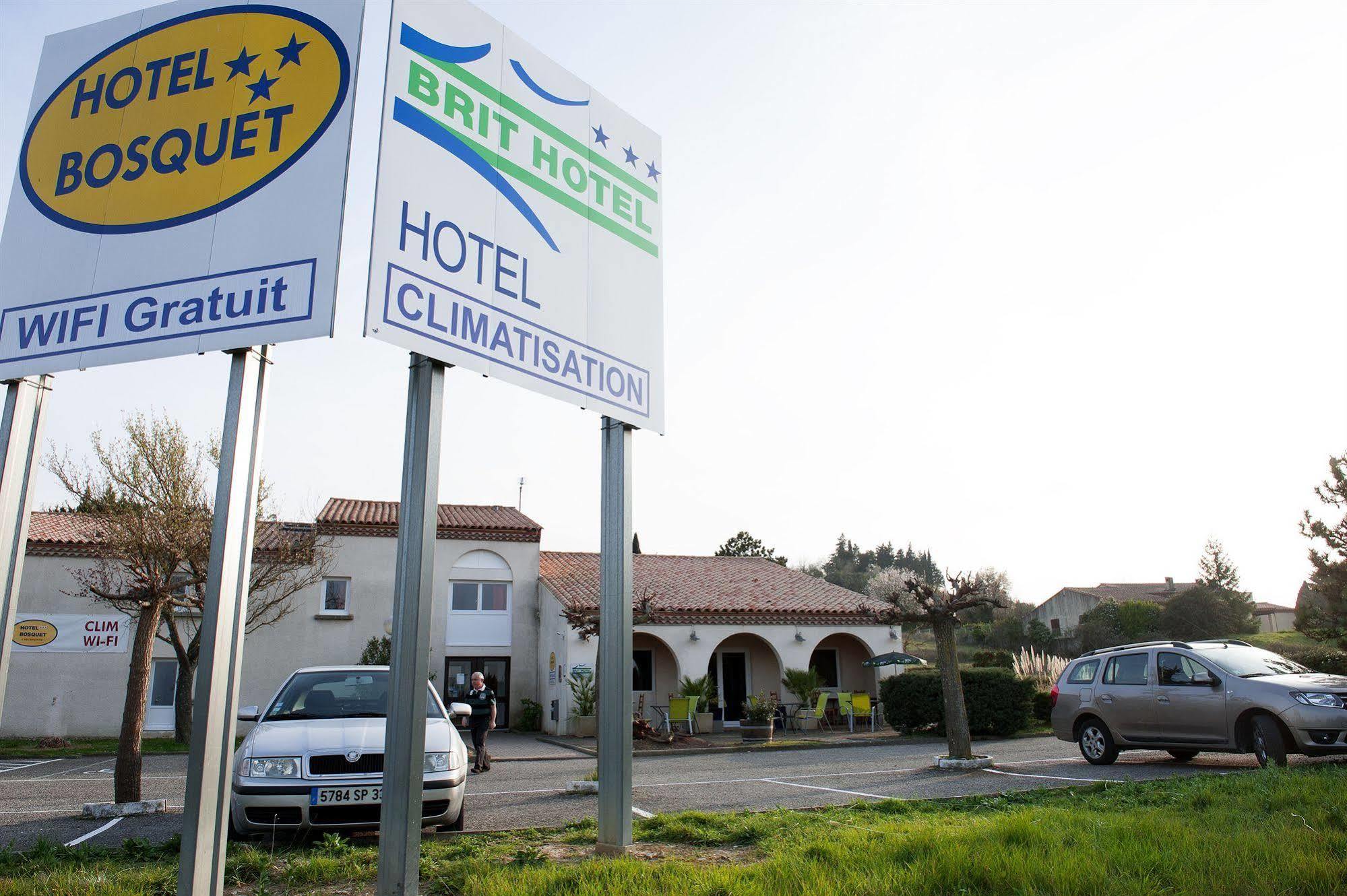 Brit Hotel Bosquet Carcassonne Cite Kültér fotó